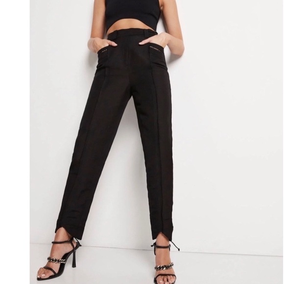 NWT Aje Nova stepped hem pant